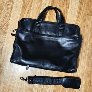 (SOLD) Tumi double zip Harrison Horton leather briefcase